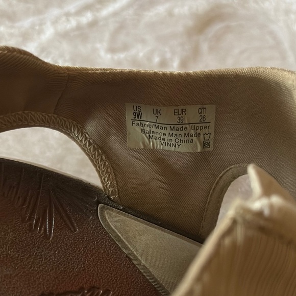 Gently Loved Vinny Peep-Toe Wedge Sandals by BZEES - Picture 6 of 11